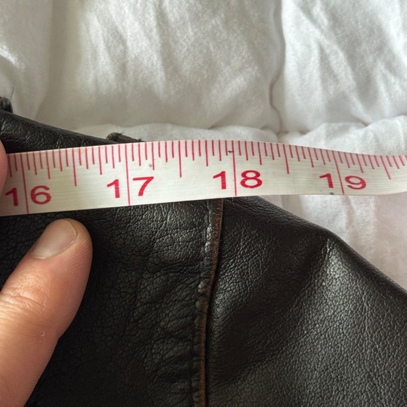 Black Rivet Leather Jacket - Picture 6 of 9